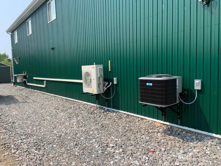 residential AC unit, HVAC, ductless split